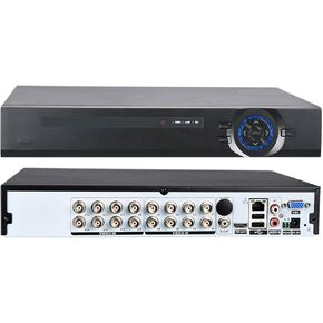 8CH 1080N Hybrid 5-in-1 AHD DVR (1080P NVR+1080N AHD+960H Analog+TVI+CVI) Standalone DVR CCTV Surveillance Security System Video Recorder Motion Detection HDD & Cameras not Included in Saudi Arabia