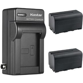Kastar NP-F750 / NP-F770 AC Wall Battery Charger Replacement for Portkeys LH5P 5.5" Monitor, PT5 II 5" 4K Monitor, SWIT CM-S75C 7" HDR Monitor, SWIT CM-S75F 7" 3000 cd/m² Super Bright in Kuwait