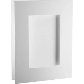 Archival Methods 10x11 Archival 3-Hole Mounting Pages for 3-Ring Binders & Albums, 10 Point Acid Free Cardstock, 25 Pack, White in Kuwait