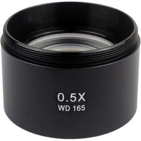 عدسة مجهر مساعدة بارلو عدسة موضوعية كبيرة مرفقة - WD165 WD30 0.5X 1.0X 0.7X 2.0X مساعدة مجهر فيديو للصناعة المساعدة ملحقات مجهر لين عدسة بارلو (اللون: in Kuwait