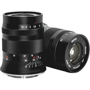 مايك عدسة ماكرو ثابتة بفتحة كبيرة 60 ملم f2.8 باطار APS-C والتركيز اليدوي متوافقة مع كاميرات اوليمبوس EM1 M5 M10 EP5 EPL3 PL5 باناسونيك لوميكس GM1 GM2 GX1 GX غير عاكسة M4/3 in Kuwait