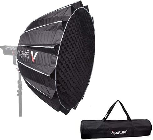Aputure Light Dome II Parabolic Softbox with Honeycomb Grid Bowens Mount for Aputure 300X/300D II/Amaran 200X/100X and Other Bowens Mount Lights in Saudi Arabia
