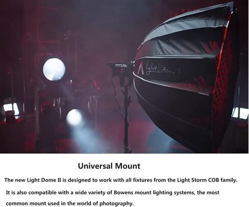 Aputure Light Dome II Parabolic Softbox with Honeycomb Grid Bowens Mount for Aputure 300X/300D II/Amaran 200X/100X and Other Bowens Mount Lights in Saudi Arabia