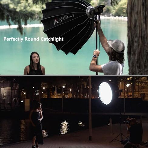 Aputure Light Dome II Parabolic Softbox with Honeycomb Grid Bowens Mount for Aputure 300X/300D II/Amaran 200X/100X and Other Bowens Mount Lights in Saudi Arabia