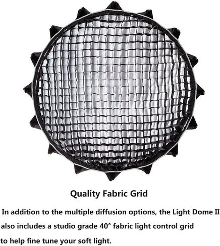 Aputure Light Dome II Parabolic Softbox with Honeycomb Grid Bowens Mount for Aputure 300X/300D II/Amaran 200X/100X and Other Bowens Mount Lights in Saudi Arabia