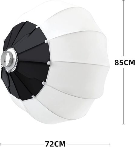 Godox CS-65D Lantern Softbox 26inch/65cm Soft Light Modifier Quick-Setup 26" Latern Softbox with Skirt+Carry Bag for Godox LE200 LE300 SL60 SL100 for Other Bowens Mount Light for Amaran NEEWER Lights in Saudi Arabia