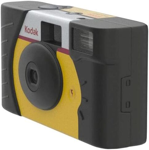 Bundle of Kodak Max Power 35mm One-Time Single-Use Disposable Camera (ISO-800) with Flash - 27 Exposures with Microfiber Cloth in Saudi Arabia