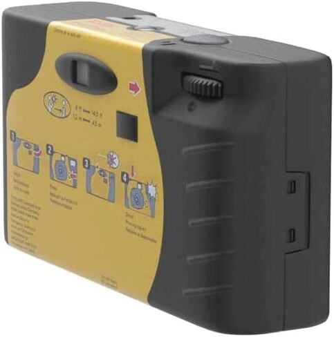 Bundle of Kodak Max Power 35mm One-Time Single-Use Disposable Camera (ISO-800) with Flash - 27 Exposures with Microfiber Cloth in Saudi Arabia