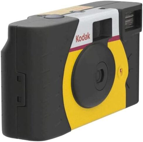 Bundle of Kodak Max Power 35mm One-Time Single-Use Disposable Camera (ISO-800) with Flash - 27 Exposures with Microfiber Cloth in Saudi Arabia