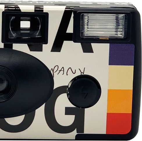 Analog Portrait Mode Disposable Camera w/Flash + Development & Digital Uploads | New Half-Frame 35mm Film Single-Use Camera, 34 Exposures, Pictures Sent to Your Phone in Saudi Arabia