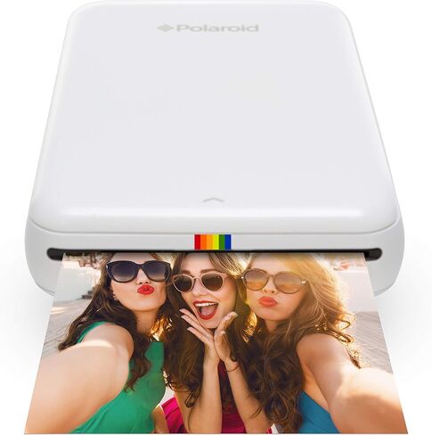 Zink Polaroid ZIP Wireless Mobile Photo Mini Printer (White) Compatible w/ iOS & Android, NFC & Bluetooth Devices in Saudi Arabia