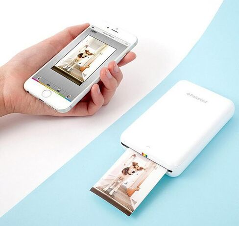 Zink Polaroid ZIP Wireless Mobile Photo Mini Printer (White) Compatible w/ iOS & Android, NFC & Bluetooth Devices in Saudi Arabia