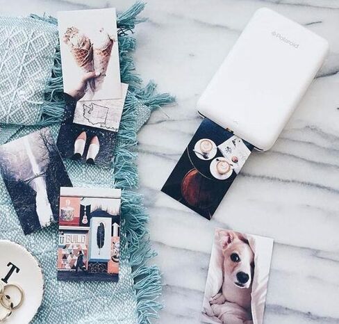 Zink Polaroid ZIP Wireless Mobile Photo Mini Printer (White) Compatible w/ iOS & Android, NFC & Bluetooth Devices in Saudi Arabia