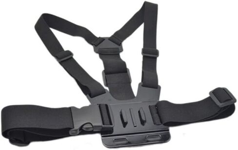 Glorich Body Chest Mount Harness for All GoPro Cameras - Adjustable Body Chest Strap Rig in Saudi Arabia