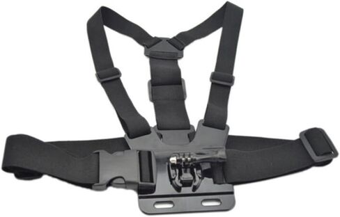 Glorich Body Chest Mount Harness for All GoPro Cameras - Adjustable Body Chest Strap Rig in Saudi Arabia