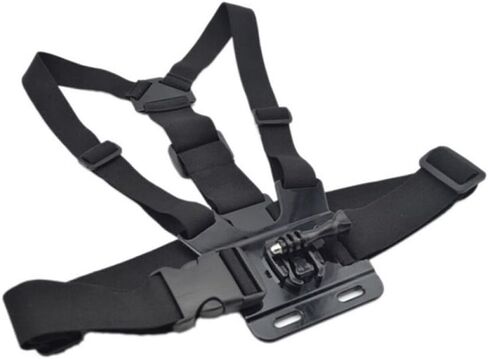 Glorich Body Chest Mount Harness for All GoPro Cameras - Adjustable Body Chest Strap Rig in Saudi Arabia