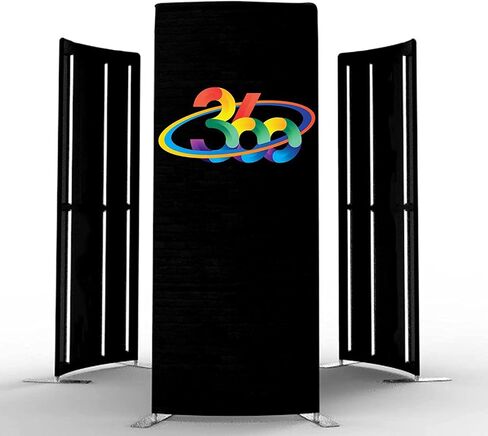W-JIAJIEBTH Led Backdrop for Photo Booth, Photobooth Tunnel Backdrop, Photo Booth Enclosure in Saudi Arabia