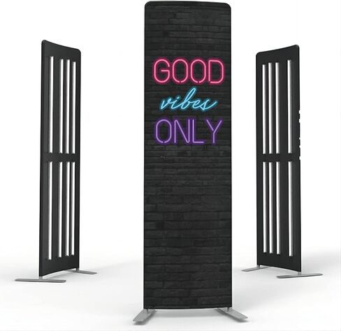 W-JIAJIEBTH Led Backdrop for Photo Booth, Photobooth Tunnel Backdrop, Photo Booth Enclosure in Saudi Arabia