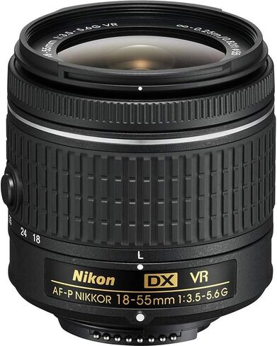 كاميرا Nikon D3500 DSLR مع AF-P DX 18-55 مم VR ومجموعة عدسات تكبير مزدوجة 70-300 مم مع حقيبة سفر، عدسة واسعة الزاوية، عدسة مقربة، مجموعات مرشحات، بطاقة ذاكرة 32 جيجابايت وملحقات (11 عنصرًا) in Saudi Arabia