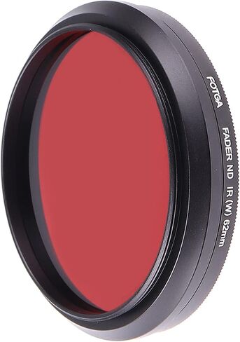 FocusFoto FOTGA 55mm All-in-One Adjustable Infrared IR Pass X-Ray Lens IR Filter, Variable from 530nm to 650nm 680nm 720nm 750nm Optical Glass in Saudi Arabia