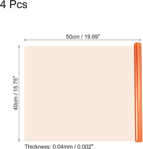 MECCANIXITY Lighting Gel Filter 15.7x19.7 Inch Lake Blue Color Correction Sheet for Photo Studio Red Head Light, Pack of 4 in Saudi Arabia