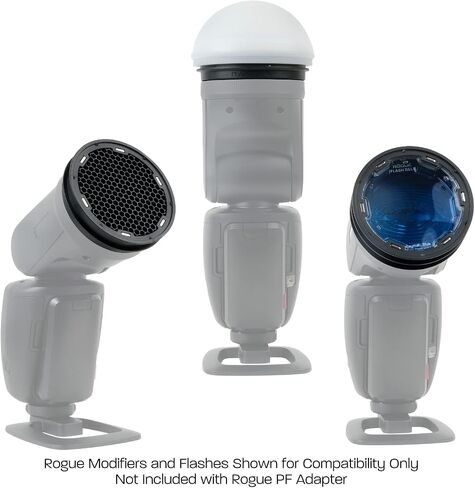 Rogue Magnetic Light Modifier (Flash Snoot) | Collapsible silicone snoot can be quickly configured to produce 4 different size spots of light for dramatic portraits in Saudi Arabia
