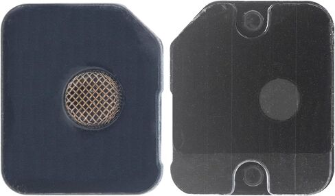 Best Shopper - Replacement Flash Light/Power Flex Bracket with Microphone Mesh Compatible for iPhone 11 Pro Max (Gold) (10 Pack) in Saudi Arabia