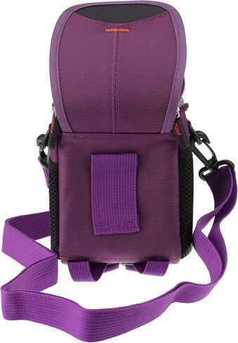 Navitech Purple Protective Portable Handheld Binocular Case and Travel Bag Compatible with The Kowa Genesis 33 Prominar 10x33 (with Belt and Shoulder Strap) in Saudi Arabia