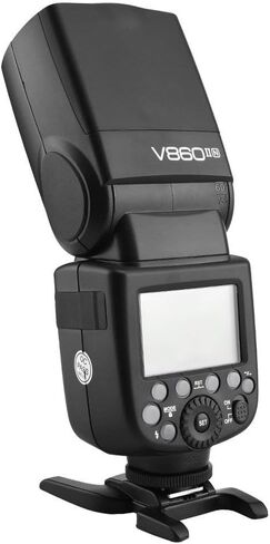 Godox V860II-N I-TTL GN60 2.4G High-Speed Sync 1/8000s Li-ion Battery Camera Flash Speedlite Speedlight Compatible for Nikon Cameras with 15x17cm Softbox & Filter & USB LED in Saudi Arabia