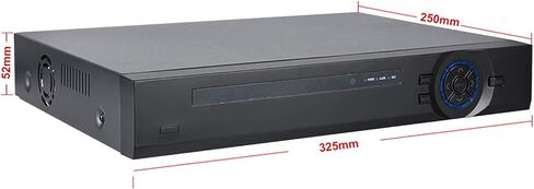 8CH 1080N Hybrid 5-in-1 AHD DVR (1080P NVR+1080N AHD+960H Analog+TVI+CVI) Standalone DVR CCTV Surveillance Security System Video Recorder Motion Detection HDD & Cameras not Included in Saudi Arabia
