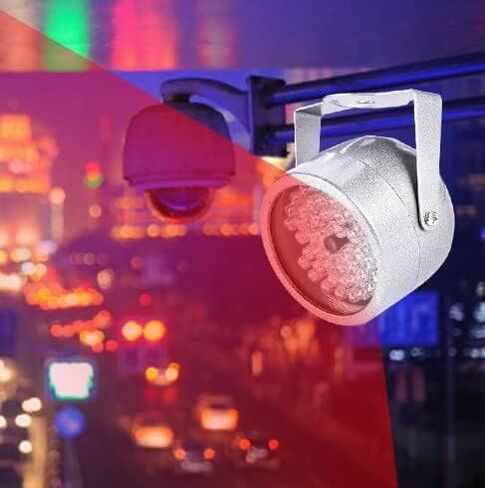 بوكريشن مصابيح اضاءة بالاشعة تحت الحمراء مقاومة للماء، 48 مصباح LED بالاشعة تحت الحمراء مقاومة للماء للرؤية الليلية بالاشعة تحت الحمراء لكاميرا سي سي تي في in Kuwait