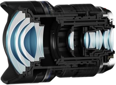 Olympus M.Zuiko Digital ED 12-45mm F4.0 PRO Standard Zoom Lens, Dustproof, Splashproof, Small, Lightweight in Saudi Arabia