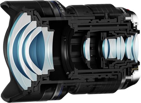 Olympus M.Zuiko Digital ED 12-45mm F4.0 PRO Standard Zoom Lens, Dustproof, Splashproof, Small, Lightweight in Saudi Arabia