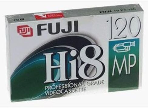 FUJIFILM 23028122 Hi8 شريط فيديو الجسيمات المعدنية (2 قطعة) من Fuji in Saudi Arabia