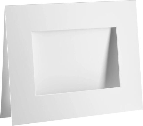 Archival Methods 10x11 Archival 3-Hole Mounting Pages for 3-Ring Binders & Albums, 10 Point Acid Free Cardstock, 25 Pack, White in Kuwait