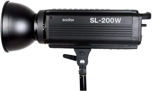 Godox 200W LED Video Light SL-200W,Bowens Mount 5600K, Studio Continuous LED Lamp for Camera DV Camcorder (White Light Version) in Kuwait