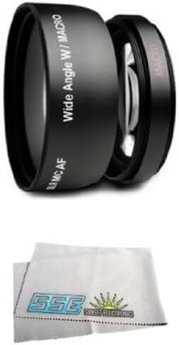 Wide Angle Macro Lens for The Sony Dcr-sr62, Sr65, Sr67, Sr82, Sr85, Sr87 Camcorder in Saudi Arabia