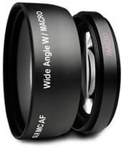 Wide Angle Macro Lens for The Sony Dcr-sr62, Sr65, Sr67, Sr82, Sr85, Sr87 Camcorder in Saudi Arabia
