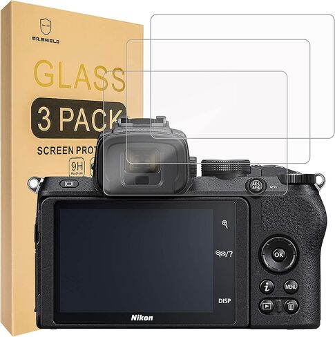 Mr.Shield [3-Pack] Screen Protector For Nikon Z 50 Z50 Camera [Tempered Glass] [Japan Glass with 9H Hardness] Screen Protector with Lifetime Replacement in Kuwait