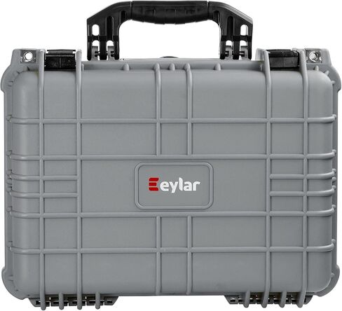 Eylar Standard مقاس 16 بوصة، معدات، حقيبة كاميرا صلبة مقاومة للماء بمعايير TSA الرغوية (أسمر) in Kuwait