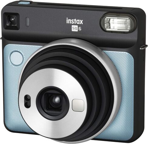 Fujifilm Instax Square SQ6 - Instant Film Camera - Aqua Blue in Saudi Arabia
