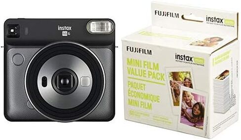 Fujifilm Instax Square SQ6 - Instant Film Camera - Aqua Blue in Saudi Arabia