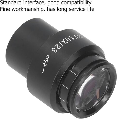 30mm Interface Microscope 30mm Microscope Eyepiece Microscope Lens Lens Wide Angle WF10X/23 Diopter Eyepiece with Sheath in Kuwait