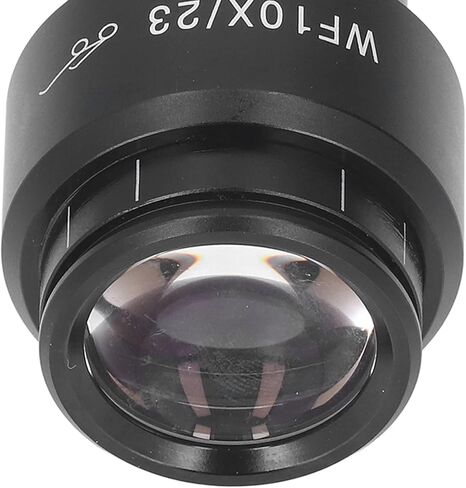 30mm Interface Microscope 30mm Microscope Eyepiece Microscope Lens Lens Wide Angle WF10X/23 Diopter Eyepiece with Sheath in Kuwait