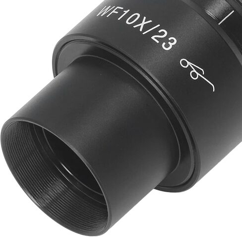 30mm Interface Microscope 30mm Microscope Eyepiece Microscope Lens Lens Wide Angle WF10X/23 Diopter Eyepiece with Sheath in Kuwait