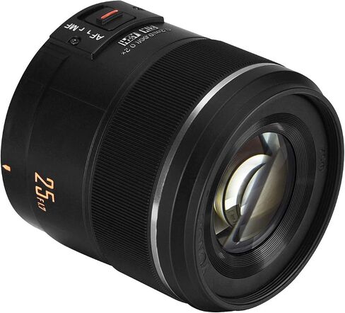 Yongnuo YN25mm F1.7M Auto Focus Standard Prime Lens, Mirrorless Micro Four Thirds, Compatible with Olympus and Panasonic Cameras in Saudi Arabia