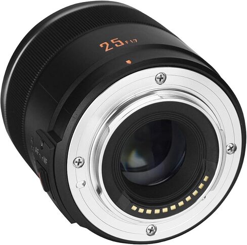 Yongnuo YN25mm F1.7M Auto Focus Standard Prime Lens, Mirrorless Micro Four Thirds, Compatible with Olympus and Panasonic Cameras in Saudi Arabia