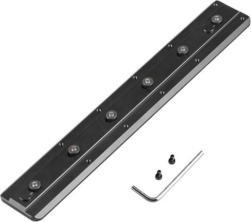 FANAUE Keymod Rail Tripod Plate Adapter Mount with Safety Stop Screws,for Tripod Ball Head Ballhead,Compatible Arca Swiss RRS Dovetail in Saudi Arabia