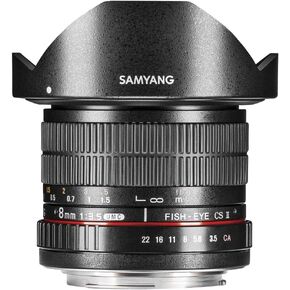ساميانغ عدسة 8 مم عين السمكة f/3.5 UMC CS II لكاميرات كانون in Kuwait