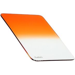 Fotodiox Pro 100mm Graduated Sunset Orange Filter for Fotodiox Pro 100mm Filter Holder - Also fits Cokin Z-Pro (L) Series Filter Holder in Saudi Arabia